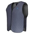 Fieldsheer Hydrologic, Mobile Cooling Series Vest, L, Polyester, Gray, VNeck Collar, Zipper Closure MCUV05240421